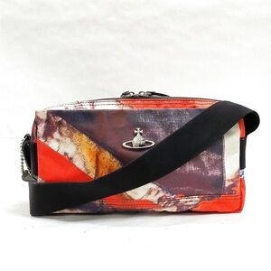 Vivienne Westwood Multicolor Crossbody Bag with Large Hang Tag